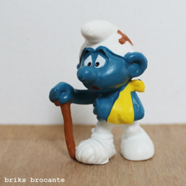 gewonde smurf