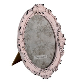 fotolijst ovaal roze