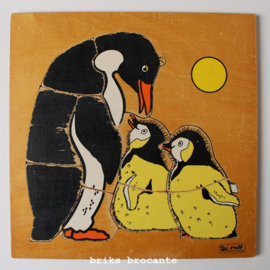 Rolf  puzzel - pinguin met jongen