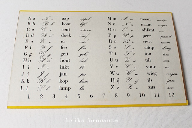 leren lezen - leesplankje