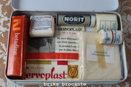 Brocades Auto Verbandtrommel + inhoud