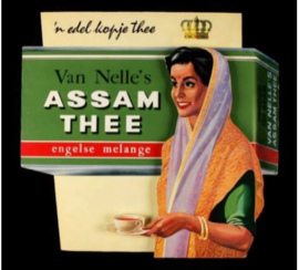 groen blik Van Nelle's assam thee