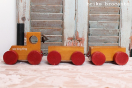 SIO ting ting - houten trein