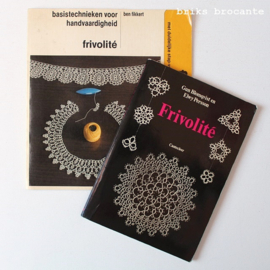 set boekjes frivolité