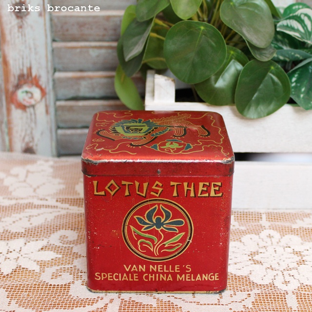 blikje Van Nelle Lotus thee
