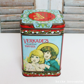 blikje Verkade fijnste gesorteerde toffees