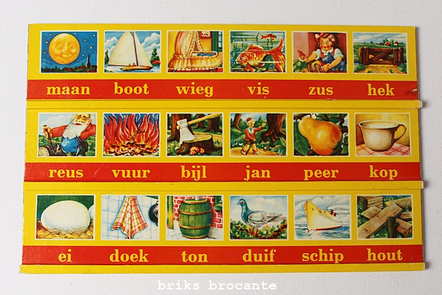 leren lezen - leesplankje