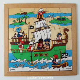 puzzel Rolf - piratenschip