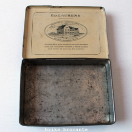 blikje Ed. Laurens sigeretten - bleu