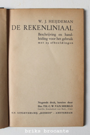 rekenliniaal & boek