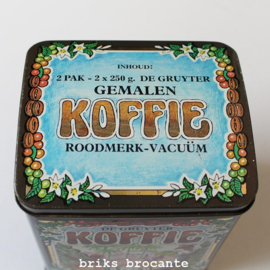 blik De Gruyter koffie