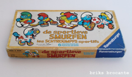 puzzel De sportieve smurfen