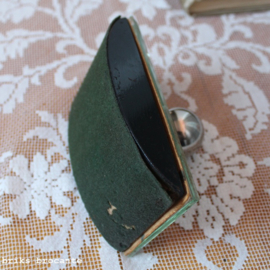 blotter / inktdepper - hout met glas