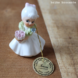 miniatuur bloemenmeisje - januari