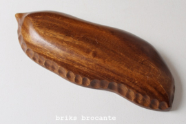 houten serveerschaal peul