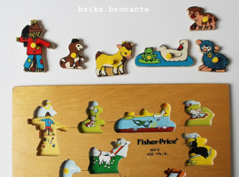 Fisher Price puzzel boerderijdieren