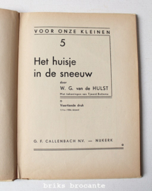 Het huisje in de sneeuw