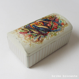 blikje Douwe Egberts - vogels