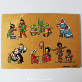Simplex puzzel - nations