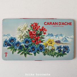 vintage blikje Caran d'Ache