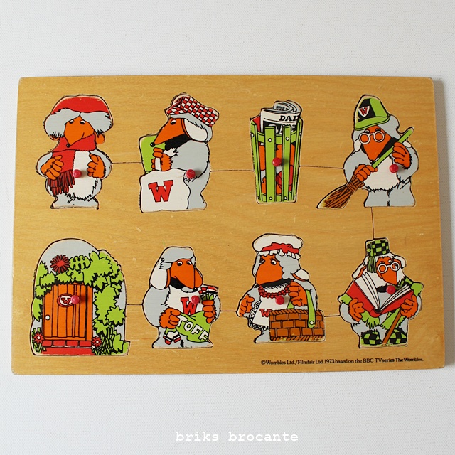 knopjespuzzel De Wombles