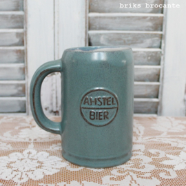 bierpul Amstelbier - grijsblauw