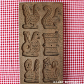 speculaasplank 12 figuren