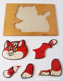 Simplex puzzel - rode kat