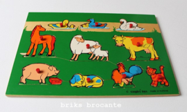 Simplex puzzel - boerderijdieren