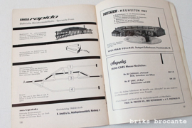 Miniaturbahnen - modelspoortijdschrift 1962