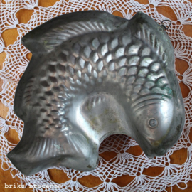 koperen bakvorm vis