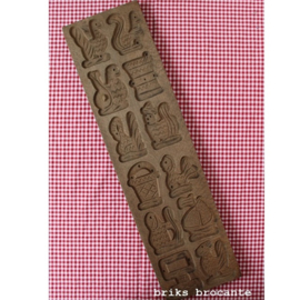 speculaasplank 12 figuren