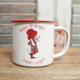 emaille beker Holly Hobbie