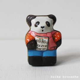 miniatuur blikje panda