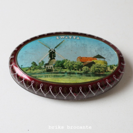 ovaal blikje Kwatta - molen