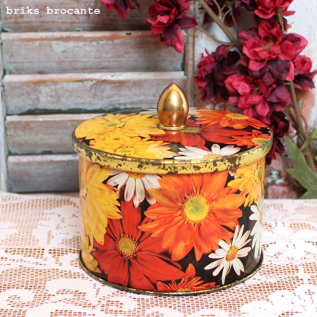 blikje Cote d'Or - bloemen