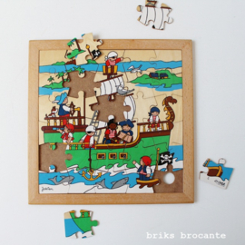 puzzel Rolf - piratenschip