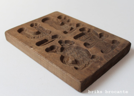 speculaasplank 4 figuren