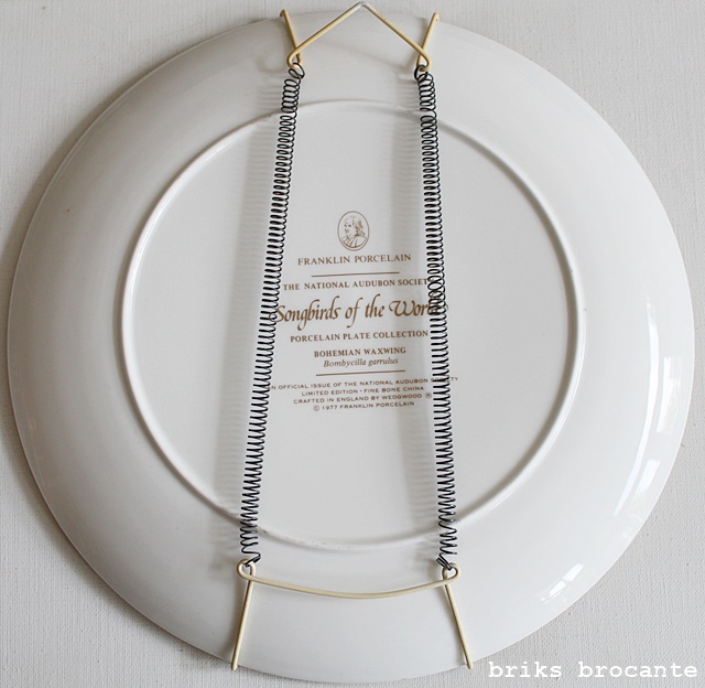 wandbord Franklin Porcelain - pestvogel