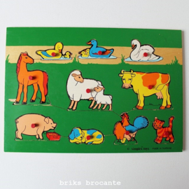 Simplex puzzel - boerderijdieren
