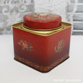 theeblik - rood craquelé