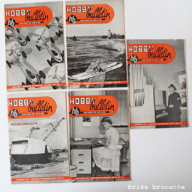 11 x Hobby bulletin - 1957