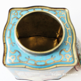 blik - theeblik jugendstil - Mucha