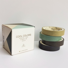 Masking Tape set - Cool Colors