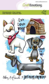 Clear Stamp CraftEmotions - Odey & Friends 3