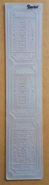 Embossing template - Ticket (6,5 x 30,5 cm)