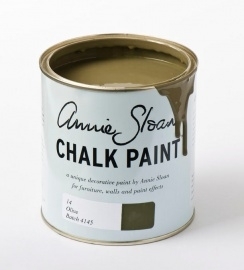 Olive annie sloan chalk paint
