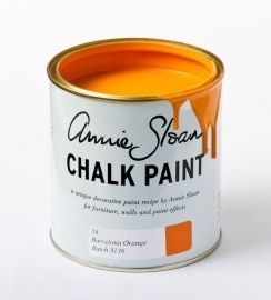 Barcelona Orange annie sloan chalk paint