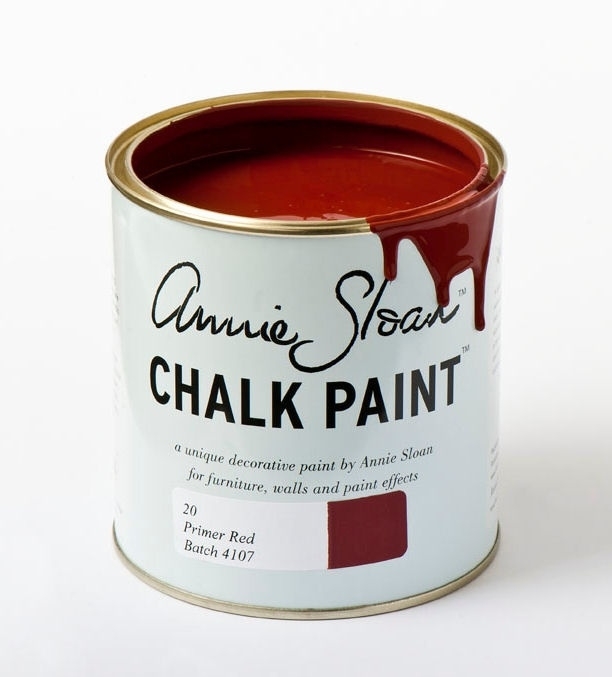 Primer Red annie sloan chalk paint