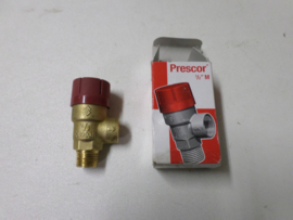 Flamco Prescor 1/2" M overstortventiel